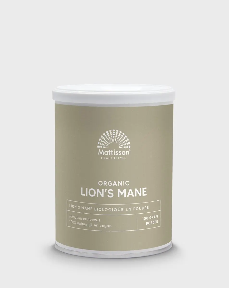 Mattisson Biologische Lion's Mane Poeder 100g