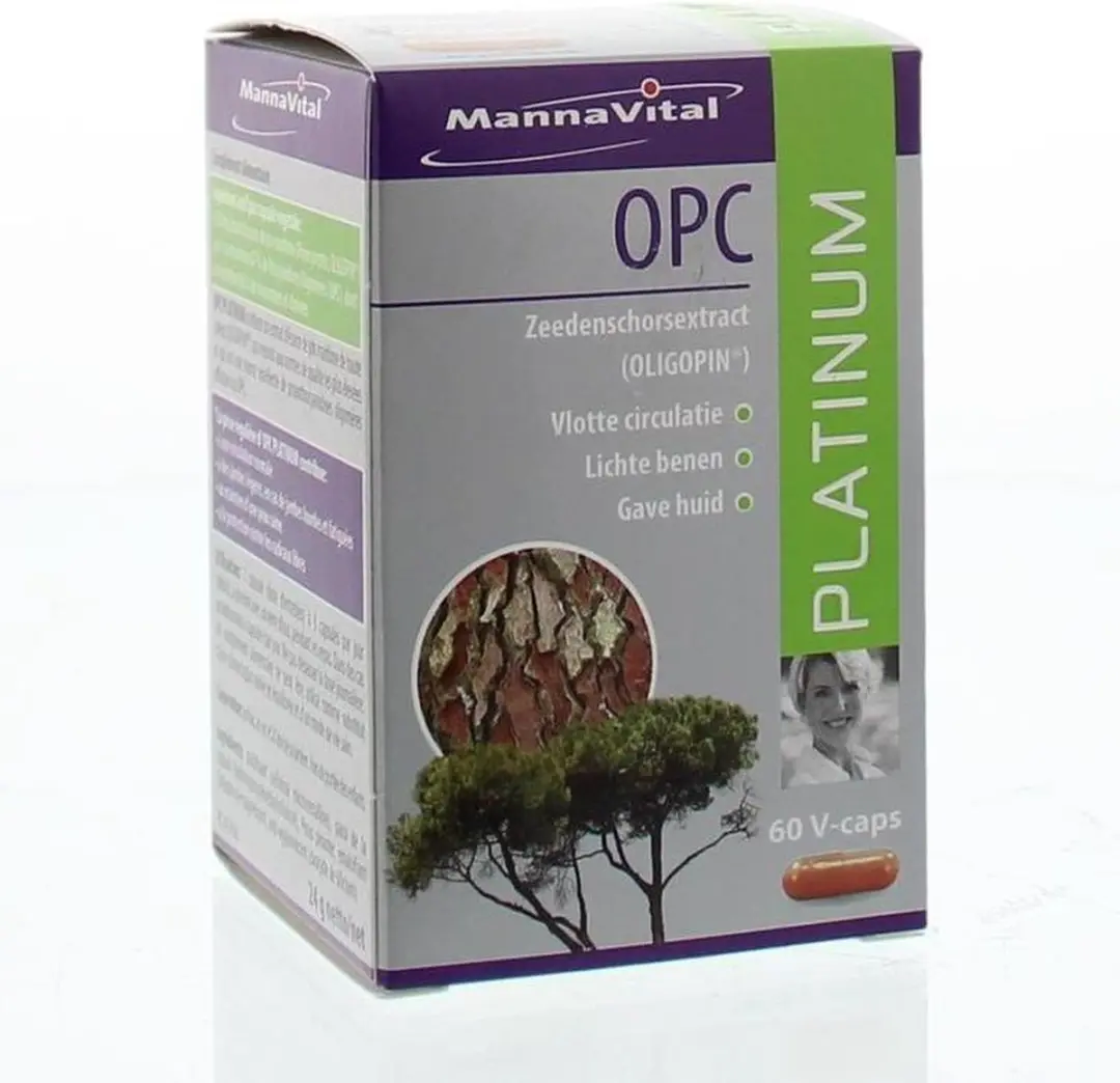 Mannavital OPC Platinum 60 Capsules