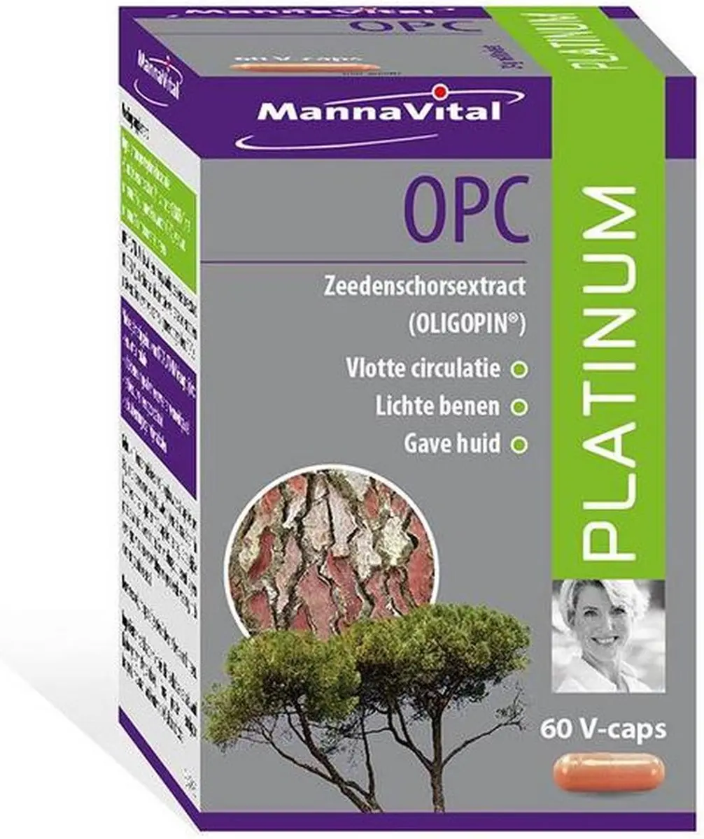 Mannavital OPC Platinum 60 Capsules