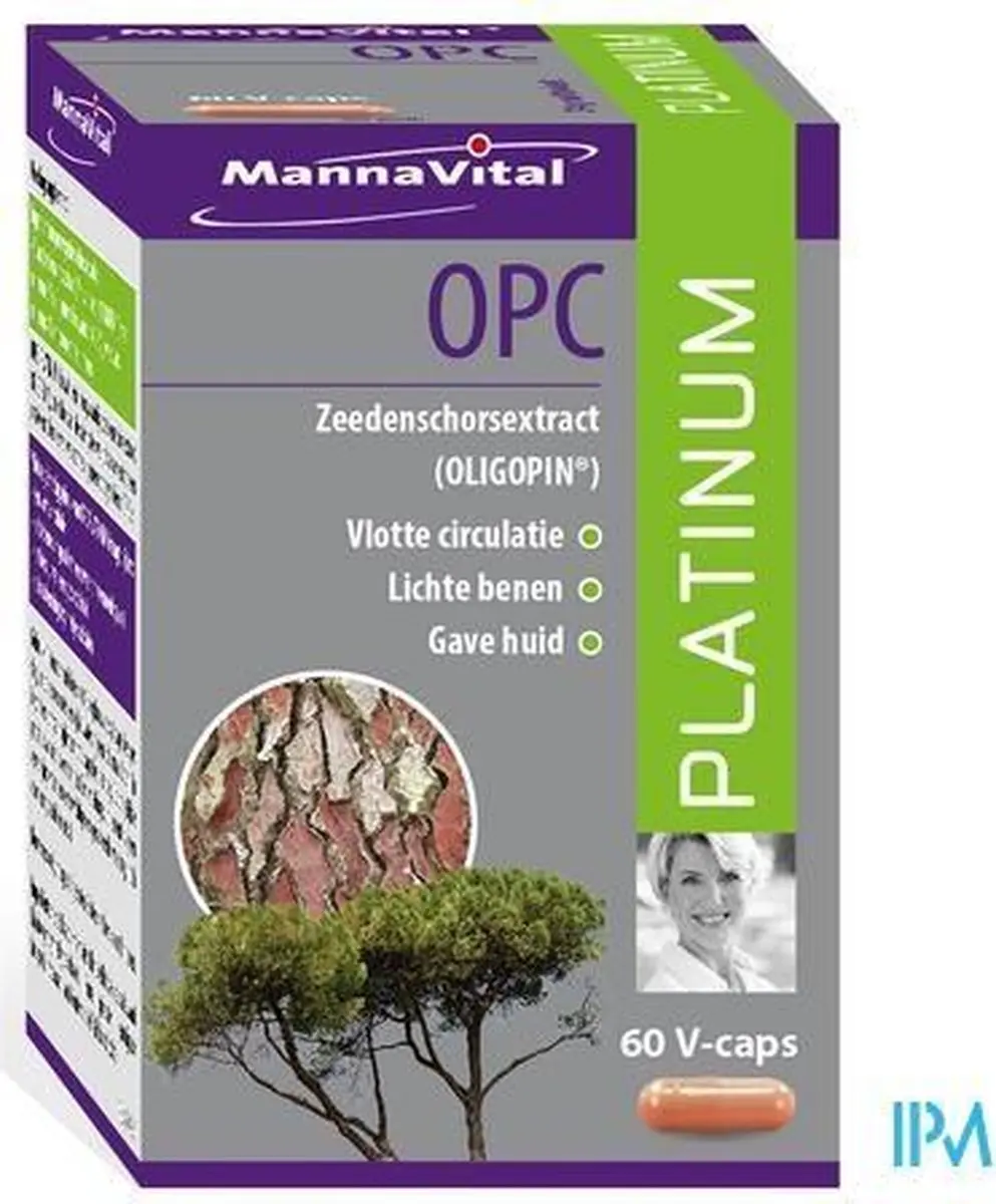 Mannavital OPC Platinum 60 Capsules