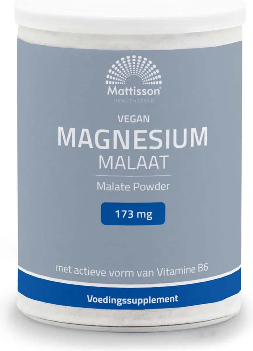 Mattisson Magnesium Malaat Poeder 173mg - 200g