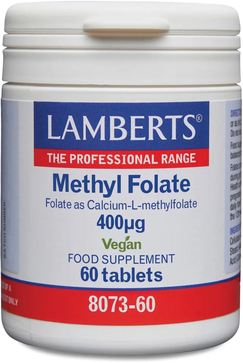 Lamberts Methylfolaat 400mcg 60 Tabletten