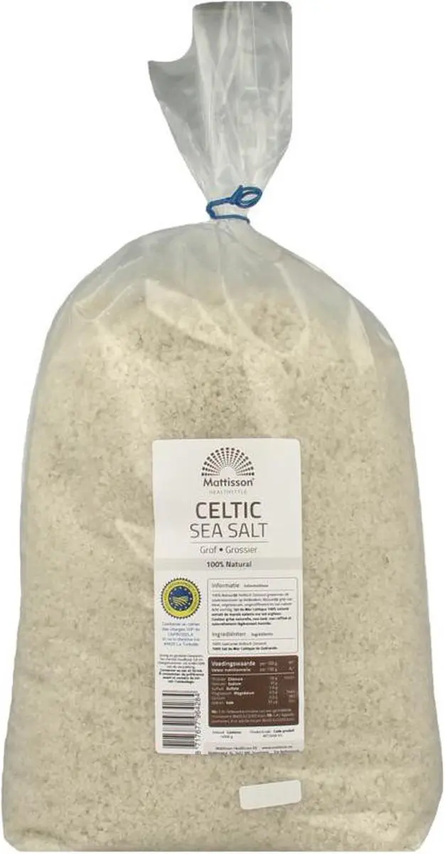 Mattisson Keltisch Zeezout Grof Navulzak 5kg