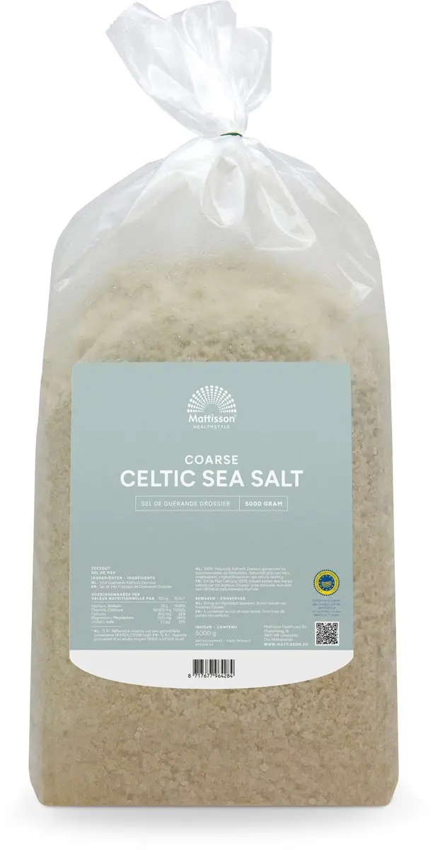 Mattisson Keltisch Zeezout Grof Navulzak 5kg