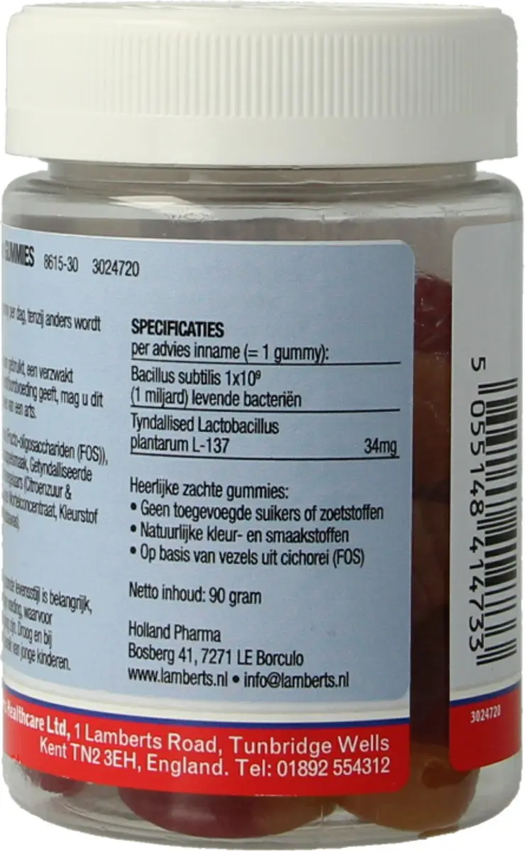 Lamberts Bioom Balans Advanced Gummies - 30 Stuks