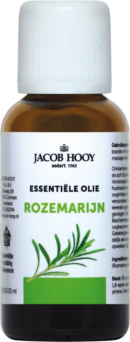 Jacob Hooy Rozemarijn Etherische Olie 30ml