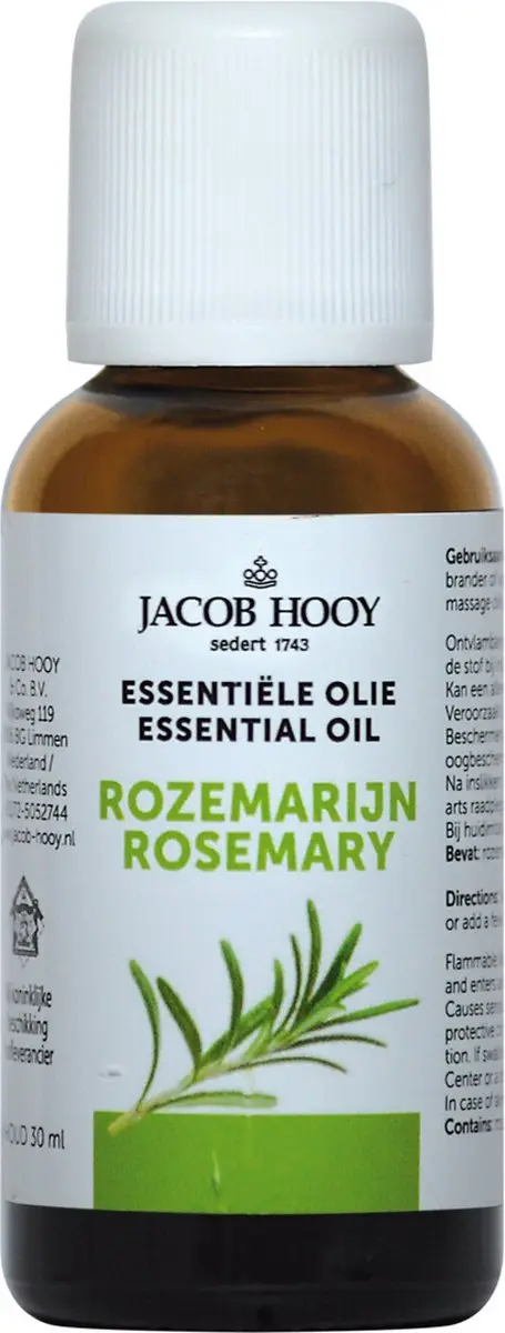 Jacob Hooy Rozemarijn Etherische Olie 30ml