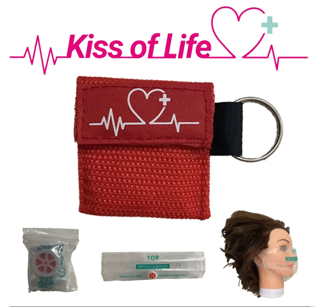 Kiss of Life Ademhalingsmasker Sleutelhanger