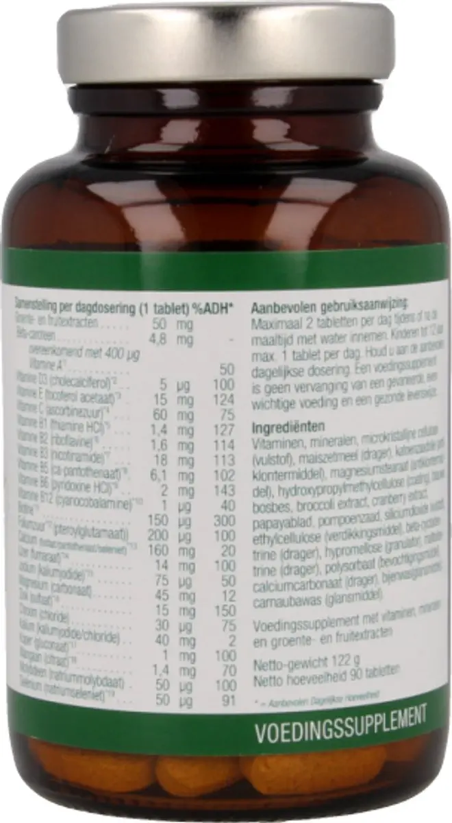 Essential Organics All-Family Multivitamine 90 Tabletten