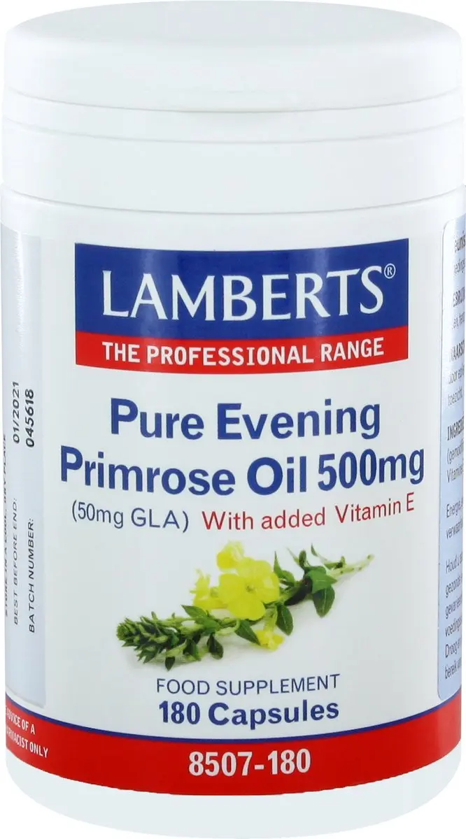 Lamberts Teunisbloemolie 500mg