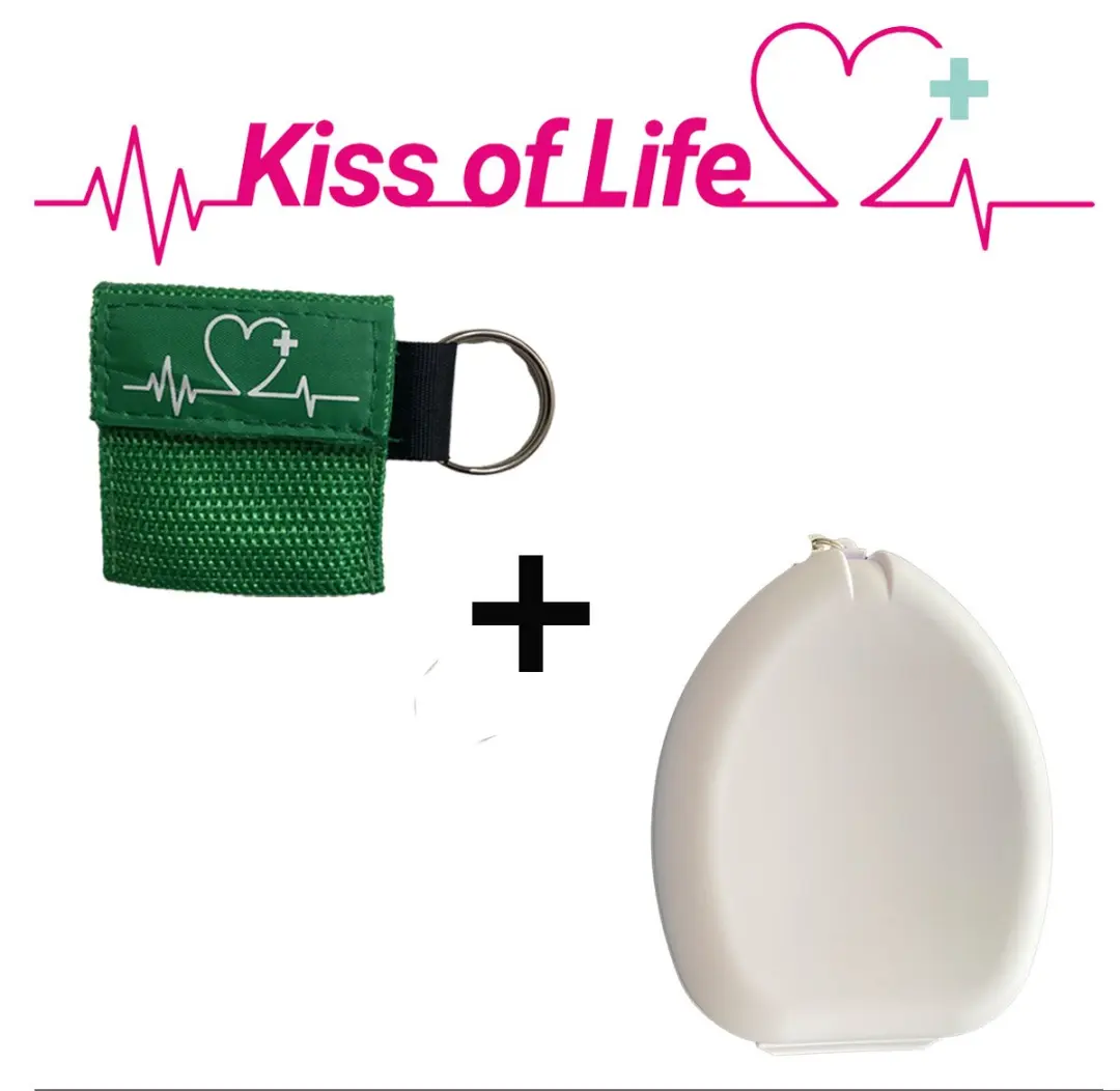 Kiss of Life Voorgevormd Beademingsmasker