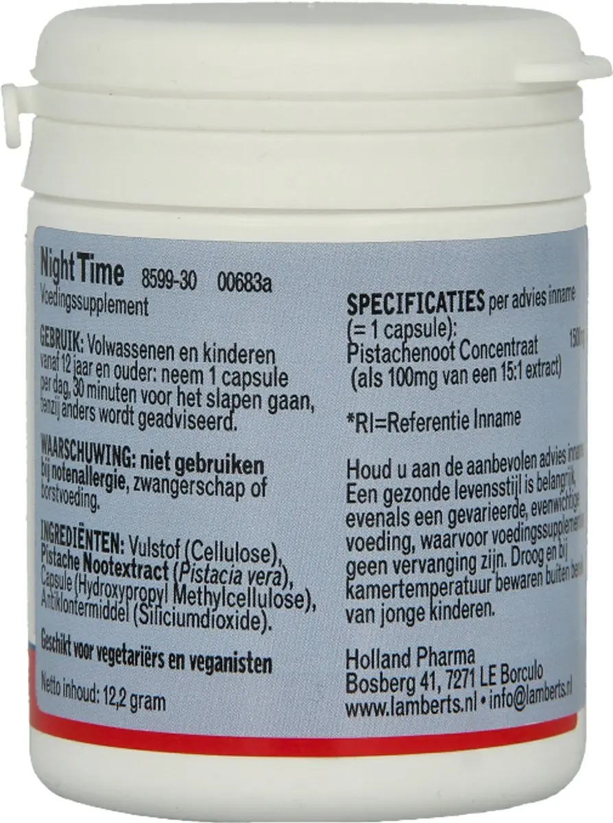 Lamberts Night Time 30 Capsules
