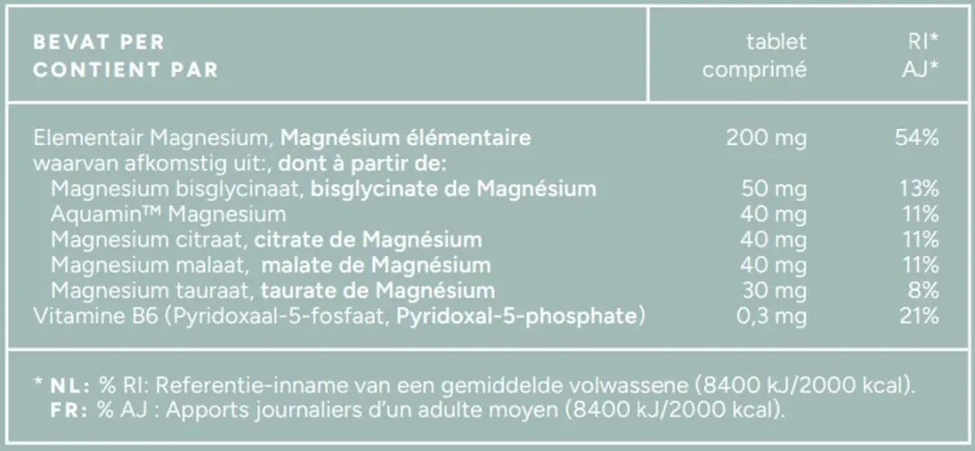Mattisson Multi Magnesium 200mg Complex - 180 Tabletten