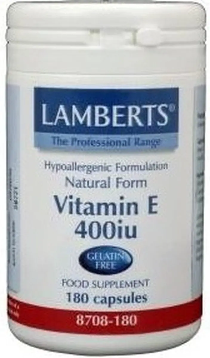 Lamberts Vitamine E 400IE Nat