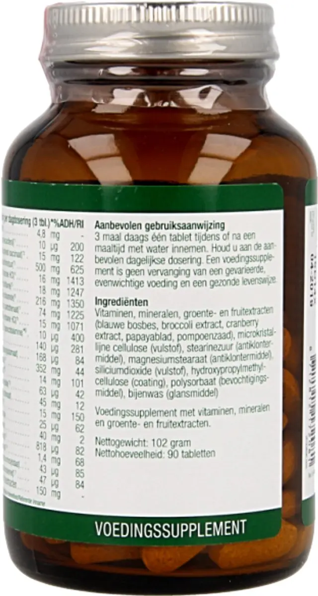 Essential Organics All-Sports Multivitamine 90 Tabletten