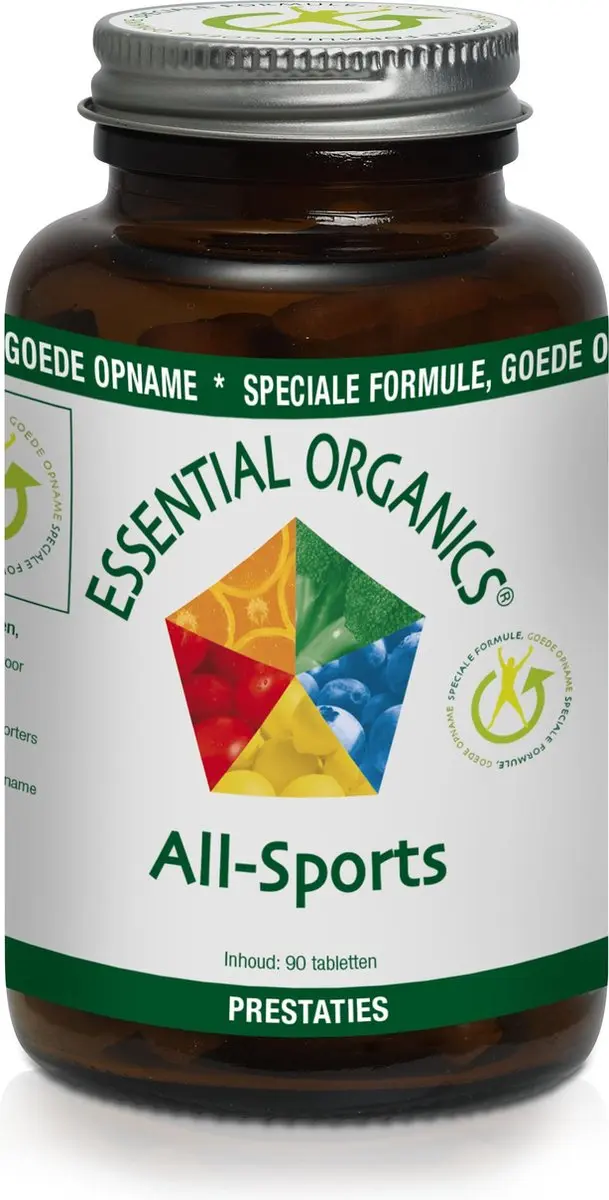 Essential Organics All-Sports Multivitamine 90 Tabletten