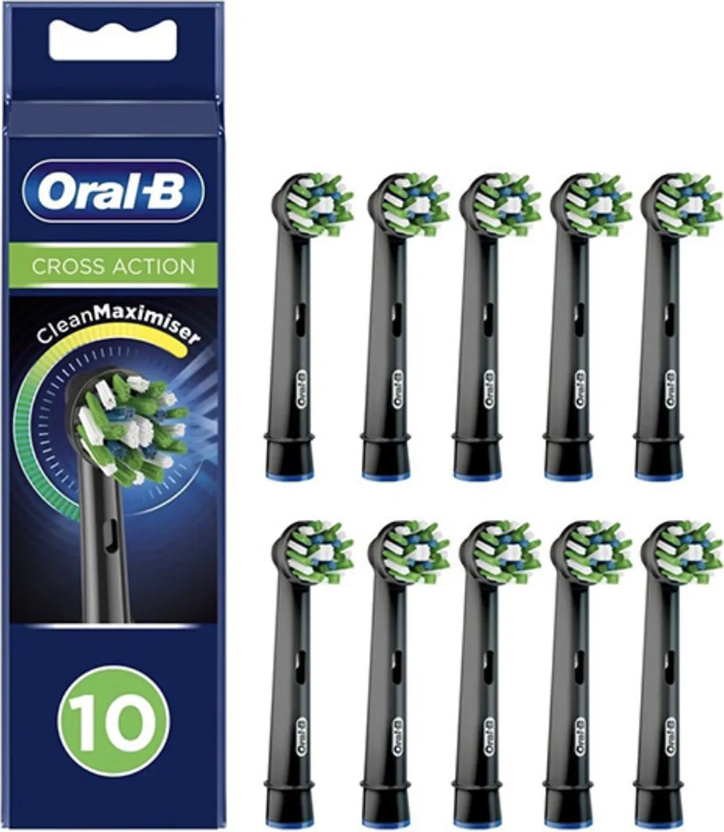 Oral-B CrossAction Black Edition Opzetborstels
