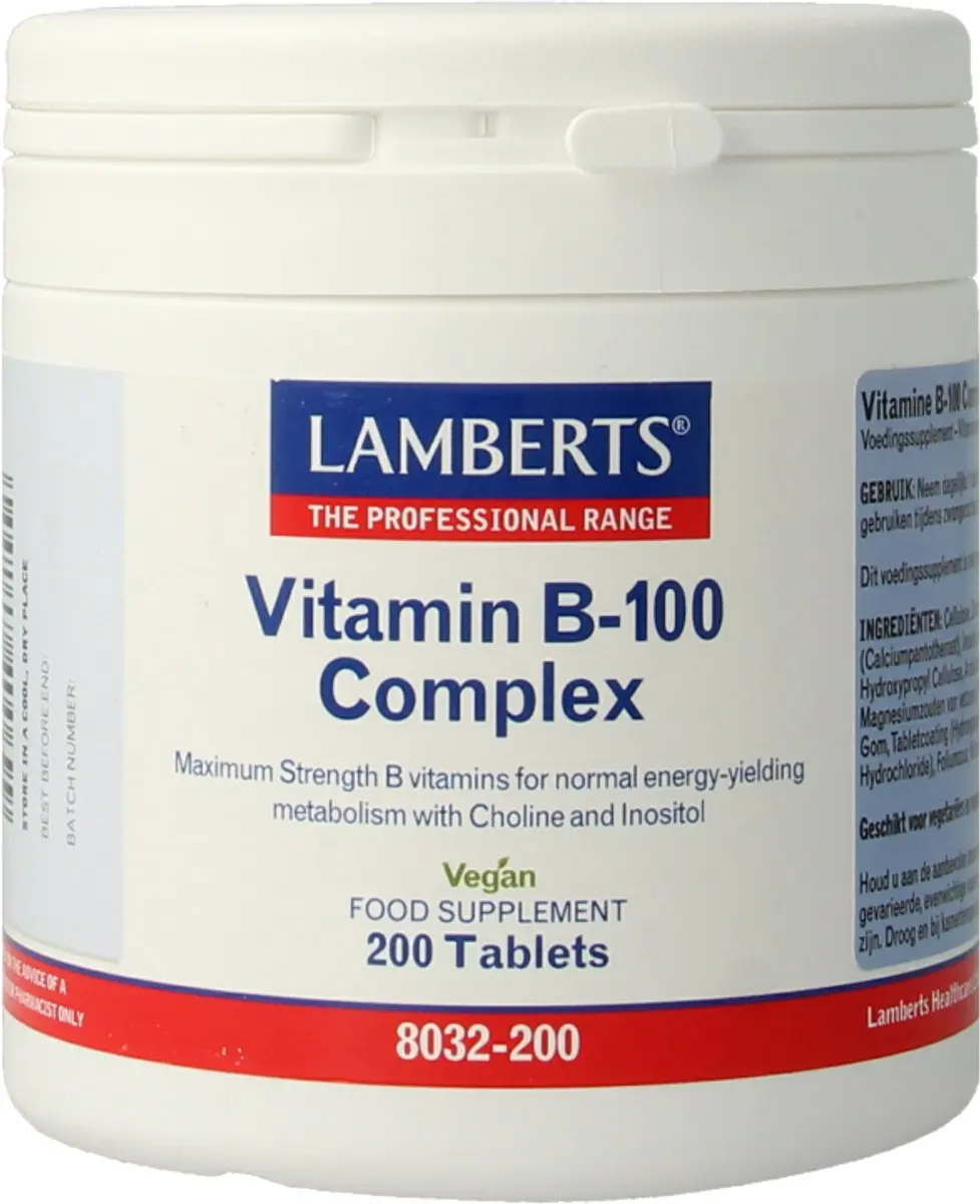 Lamberts Vitamine B100 Complex 200 Tabletten