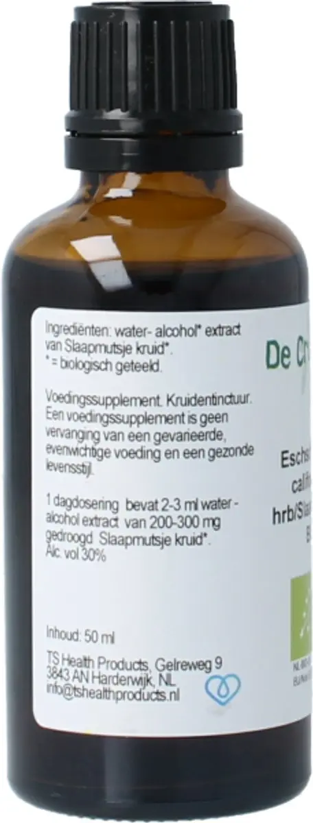 Cruydhof Eschscholtzia Cal/Slaapmutsje 50ml