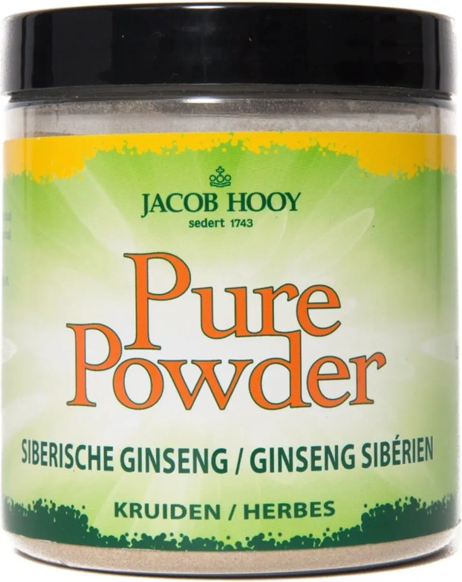 Jacob Hooy Pure Powder Siberische Ginseng 80g