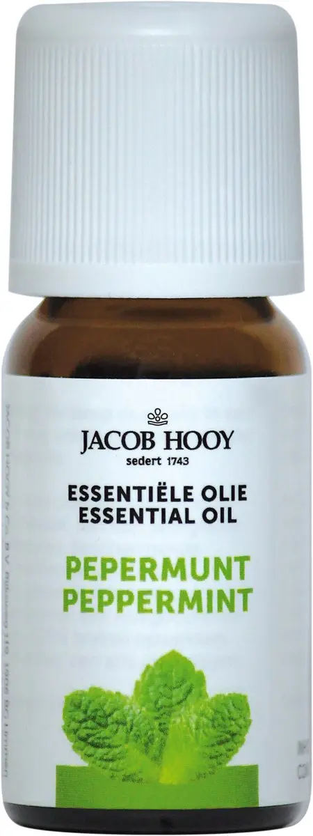 Jacob Hooy Pepermunt Etherische Olie 10ml