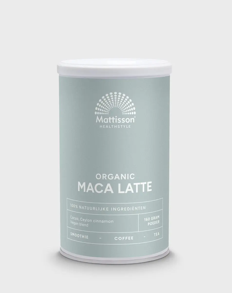 Mattisson Biologische Maca Latte Cacao & Ceylon Kaneel 160g