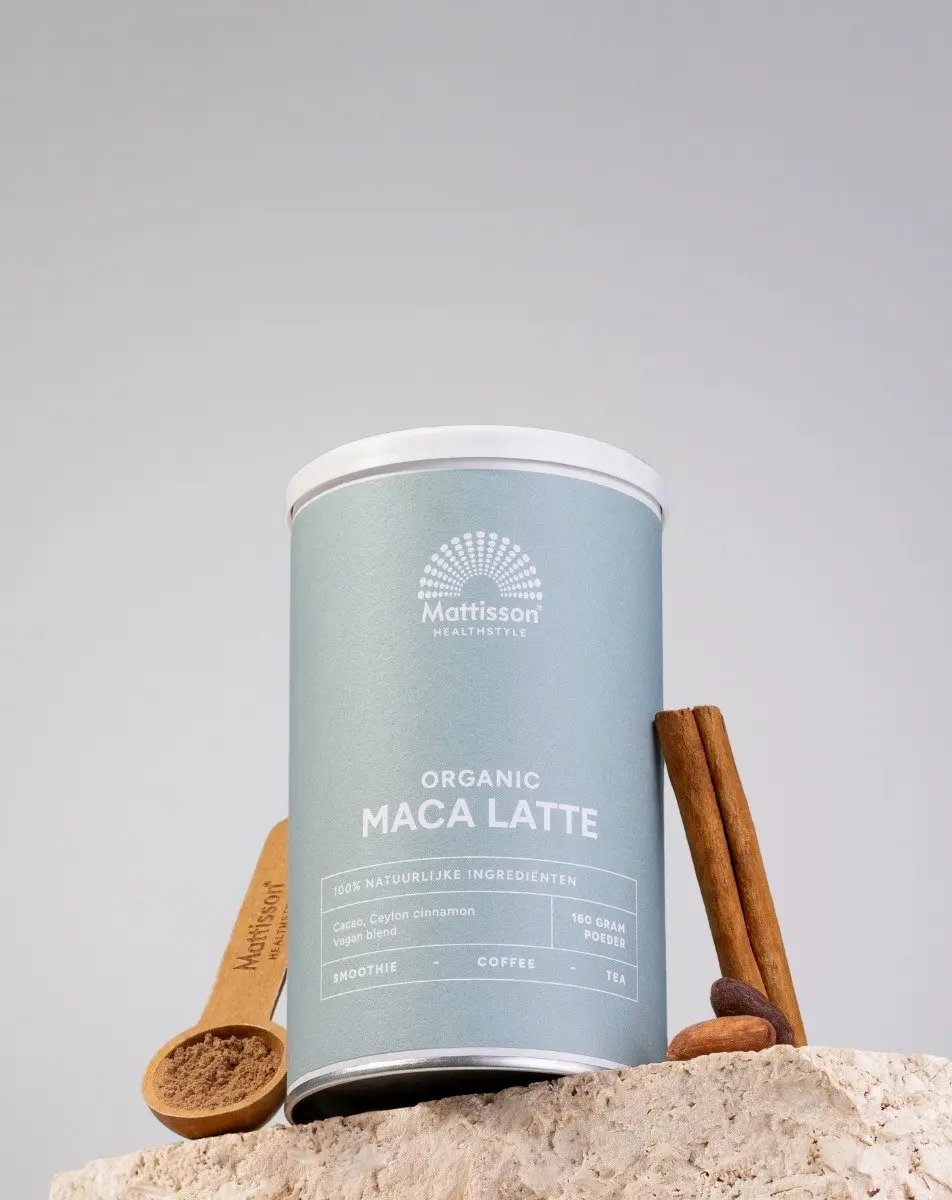 Mattisson Biologische Maca Latte Cacao & Ceylon Kaneel 160g