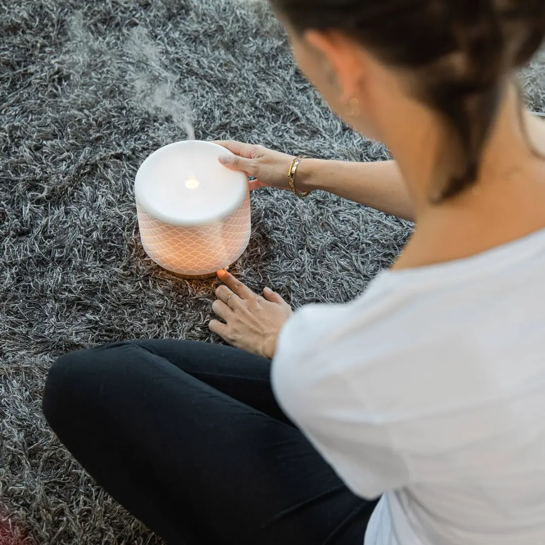 Lanaform Moya Aroma Diffuser 280ml - Ultrasoon - Wit