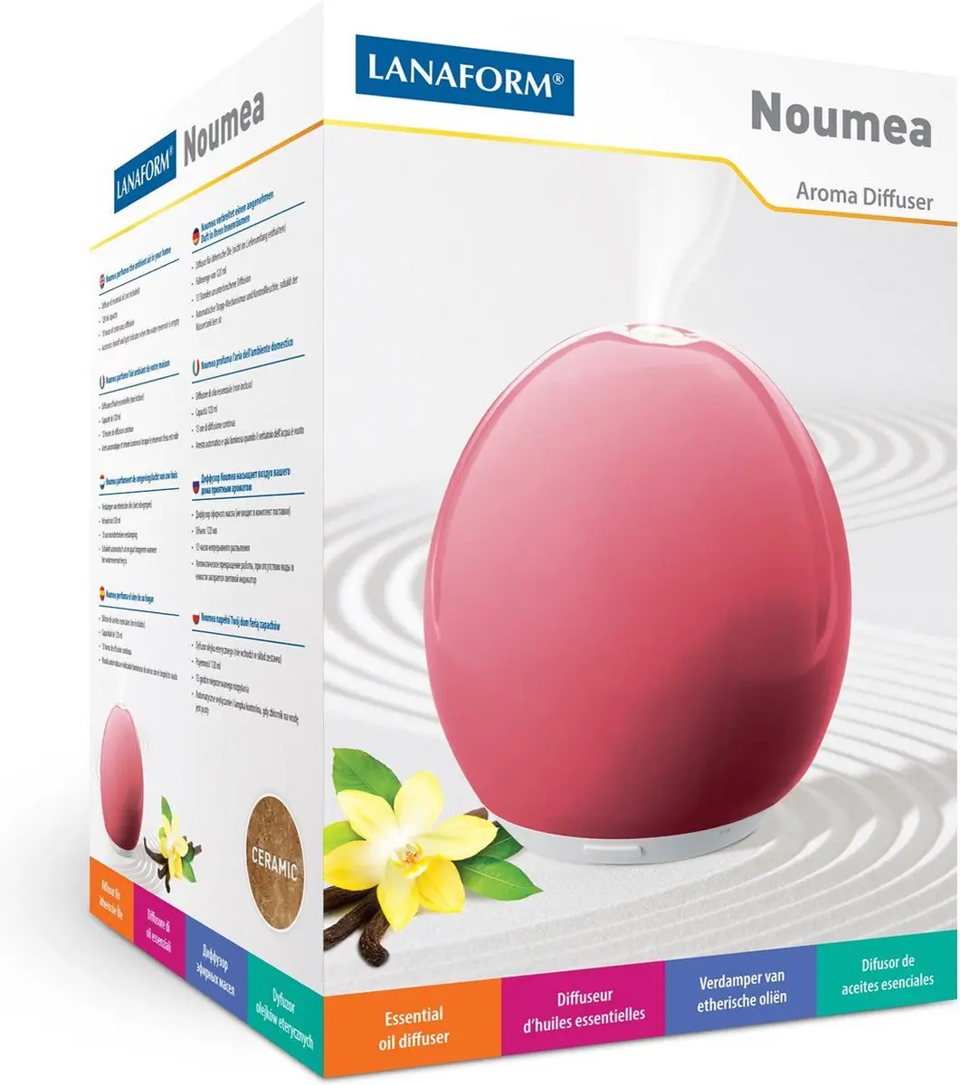 Lanaform Noumea Aroma Diffuser - 120ml - Fuschia