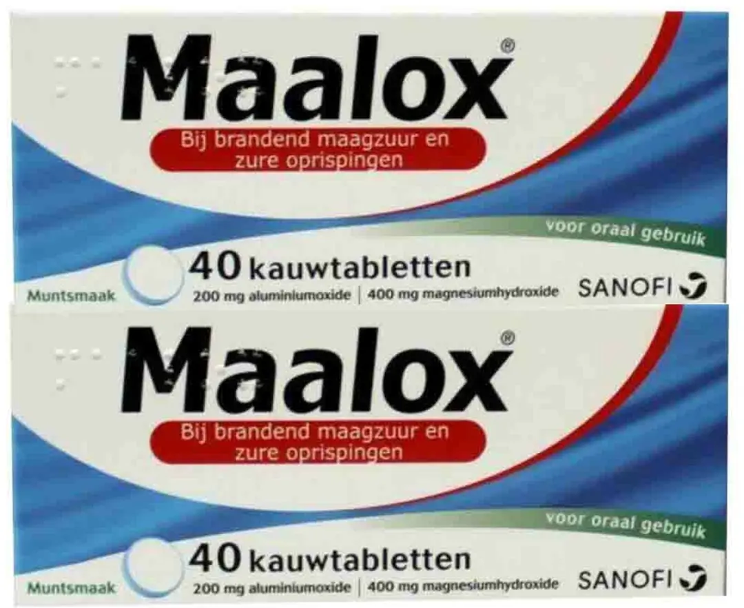 Maalox Kauwtabletten Muntsmaak