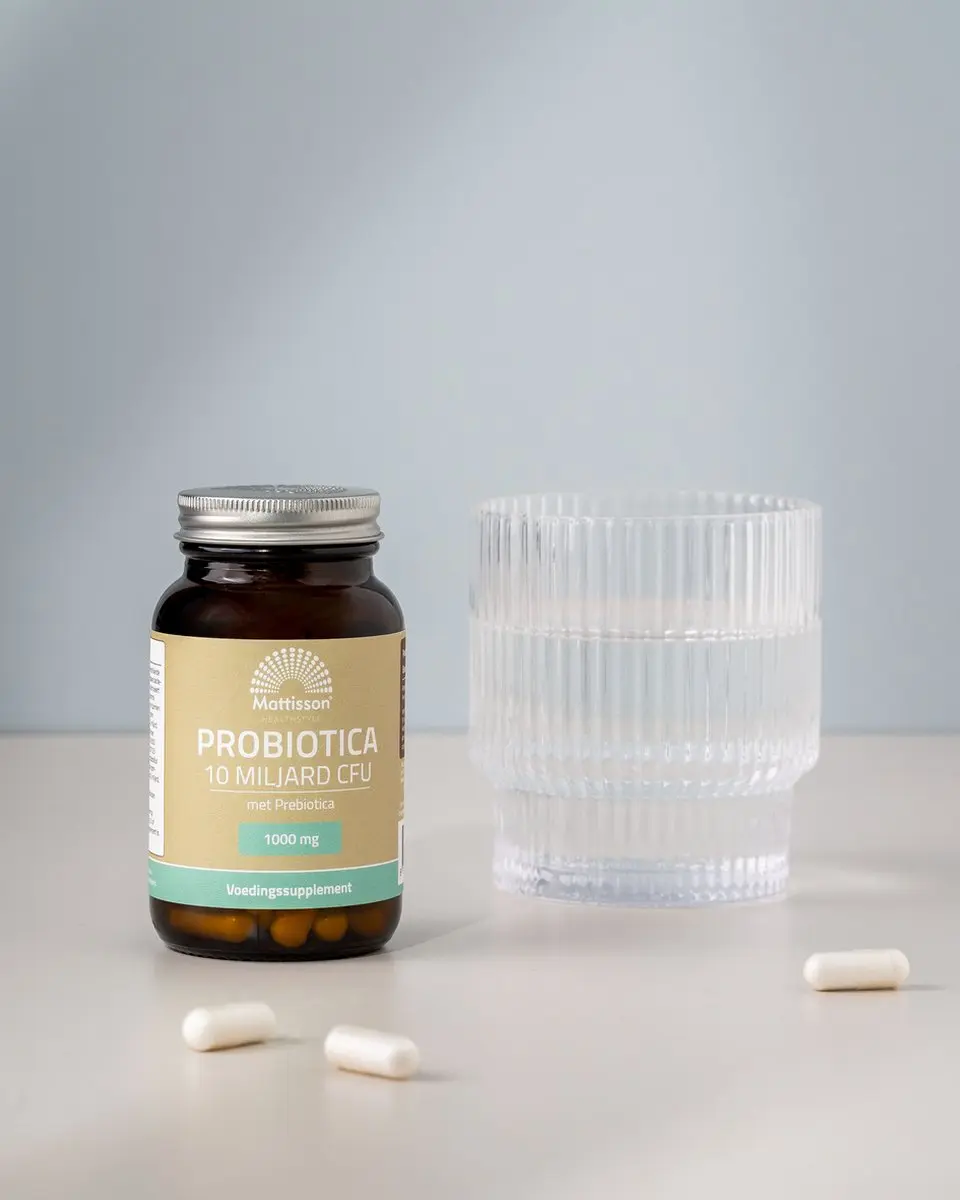 Mattisson Probisson Prebiotica 60 Capsules - 10 miljard CFU