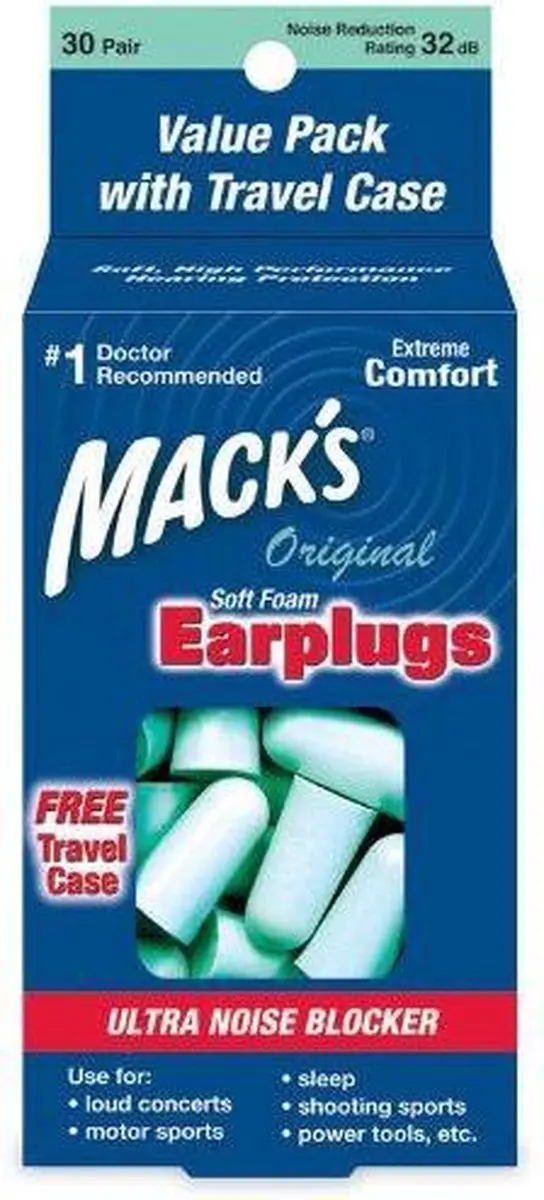 Macks SafeSound Original Oordoppen