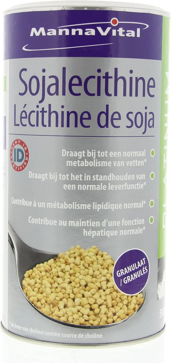 Mannavital Soja Lecithine Granulaat 500g