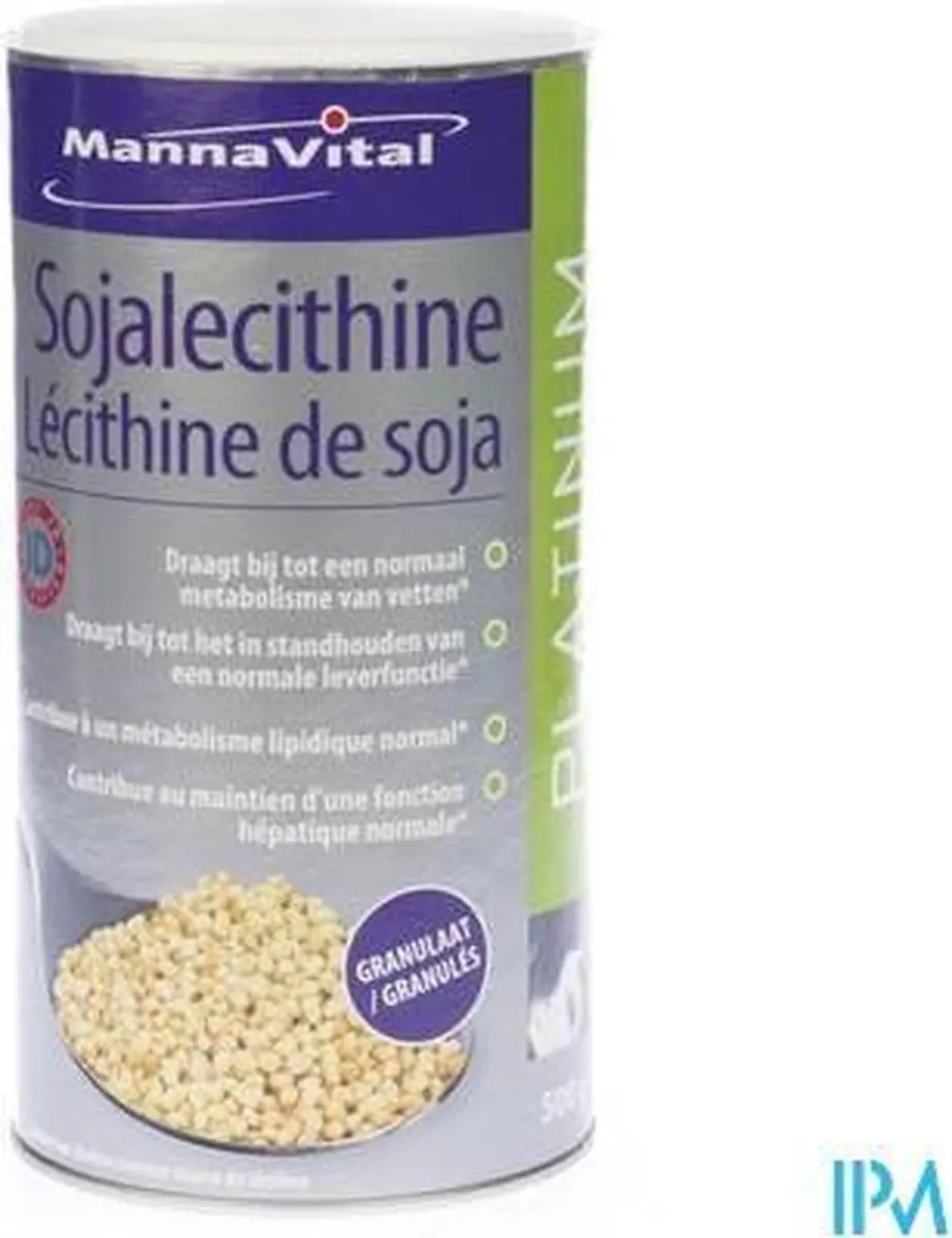 Mannavital Soja Lecithine Granulaat 500g