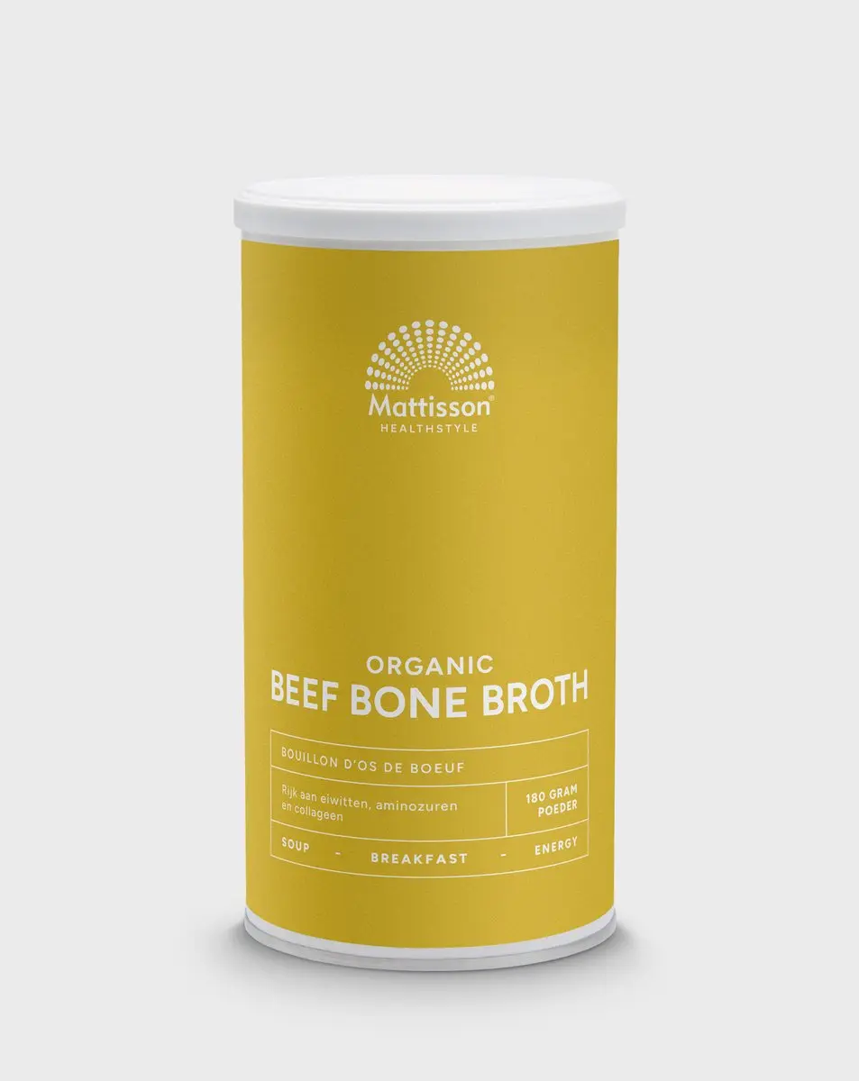 Mattisson Runder Bottenbouillon Biologisch 180g