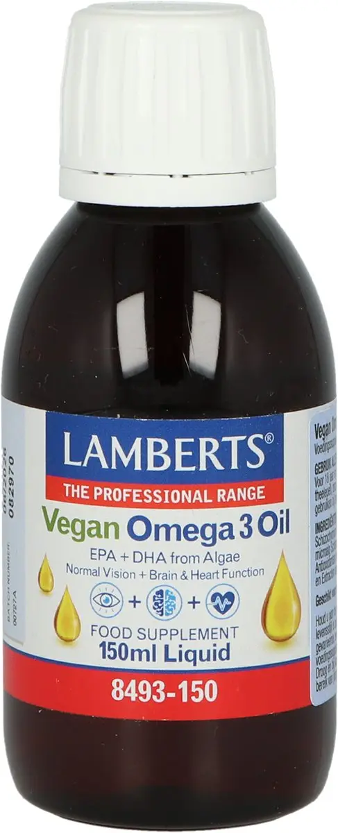 Lamberts Vegan Omega 3 Olie 150ml