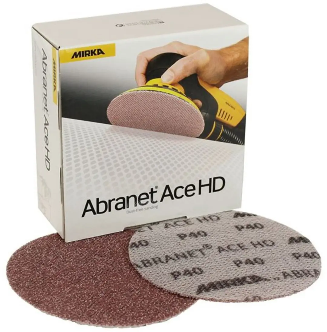 Mirka Abranet Ace HD Schuurschijven 125mm P80 - 25 Stuks