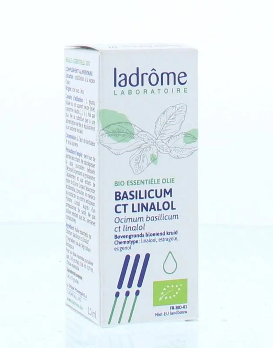 Ladrôme Basilicum Etherische Olie Bio 10ml