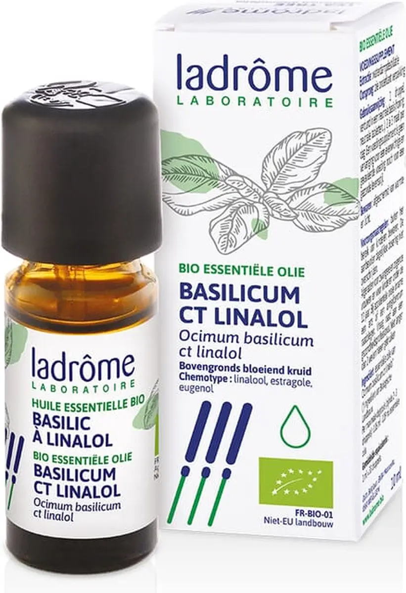 Ladrôme Basilicum Etherische Olie Bio 10ml