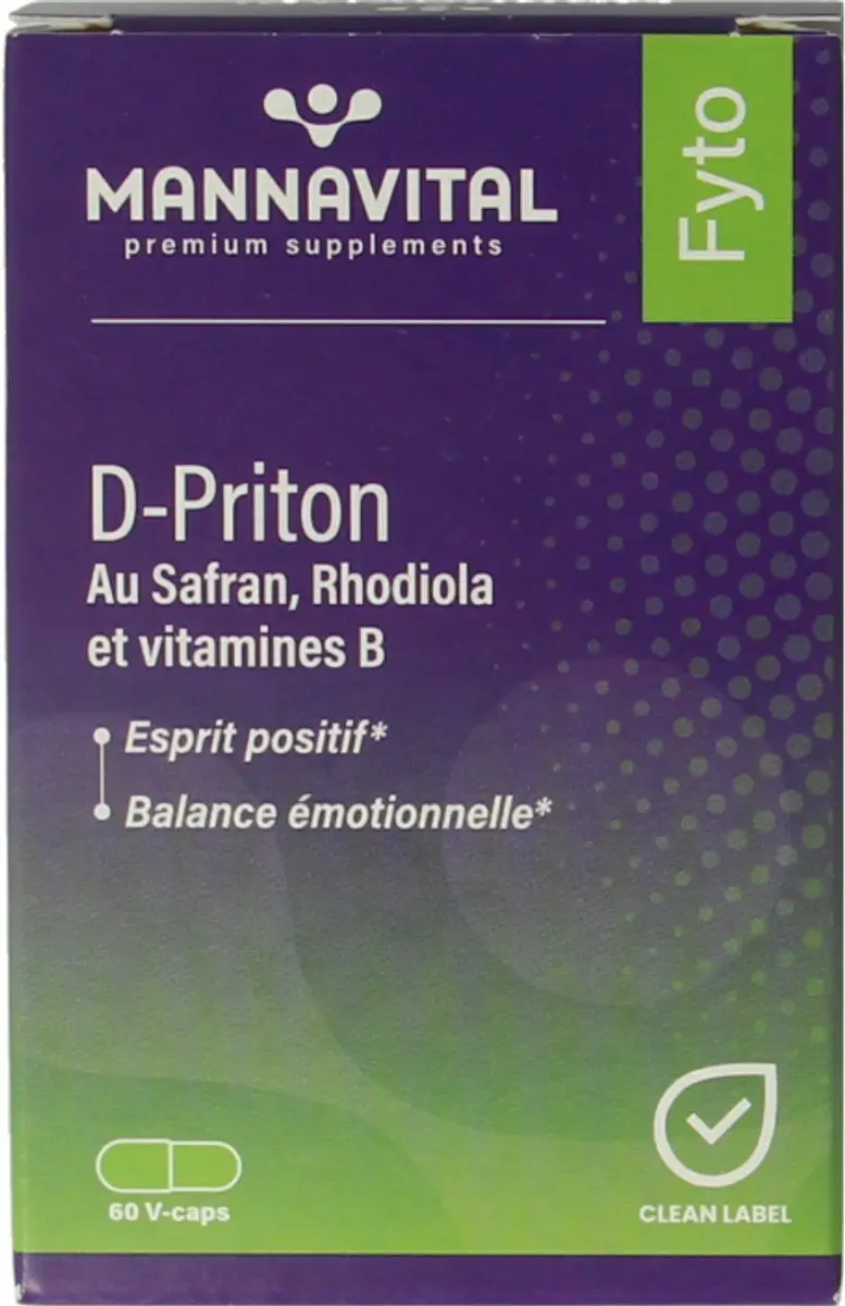 Mannavital D-Priton 60 Capsules