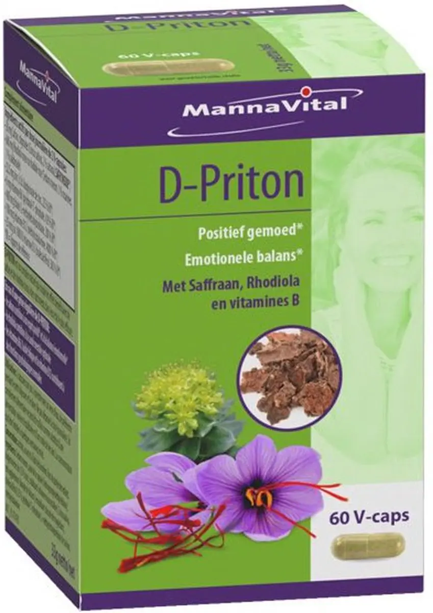 Mannavital D-Priton 60 Capsules