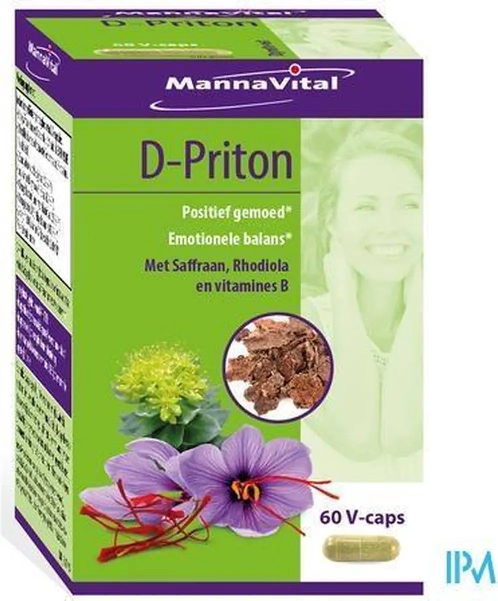 Mannavital D-Priton 60 Capsules