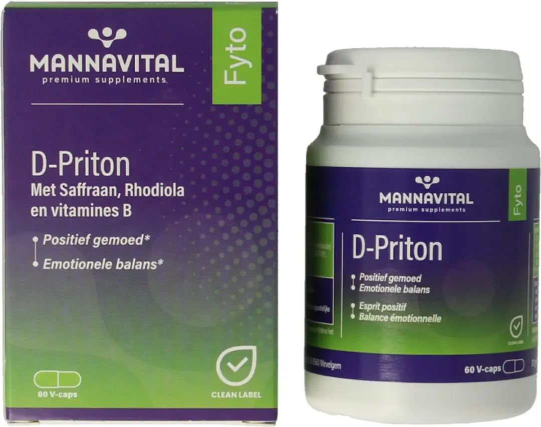 Mannavital D-Priton 60 Capsules