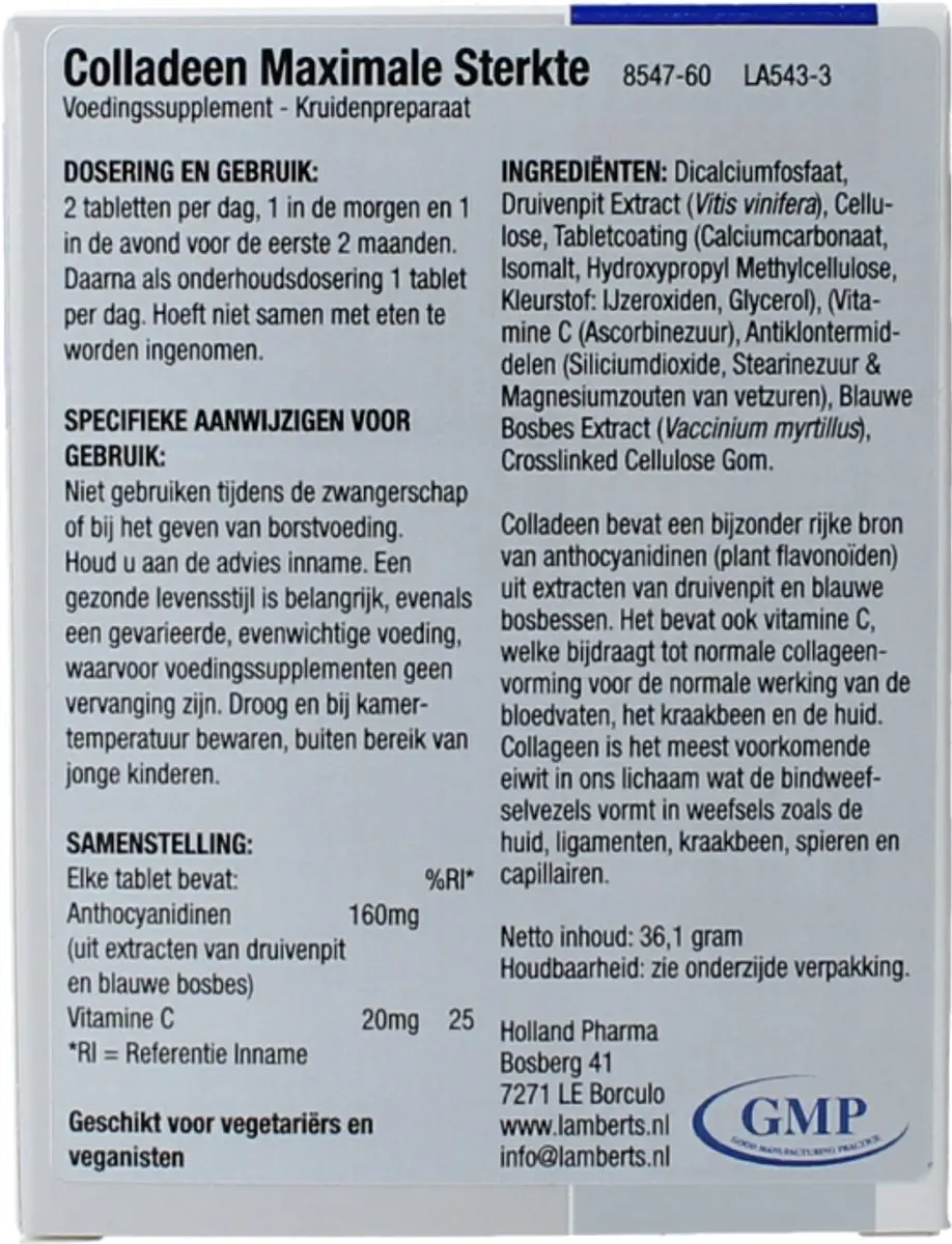 Lamberts Colladeen 60 Tabletten
