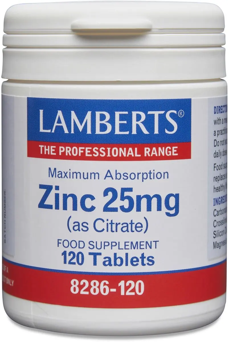 Lamberts Zinkcitraat 120 Stuks