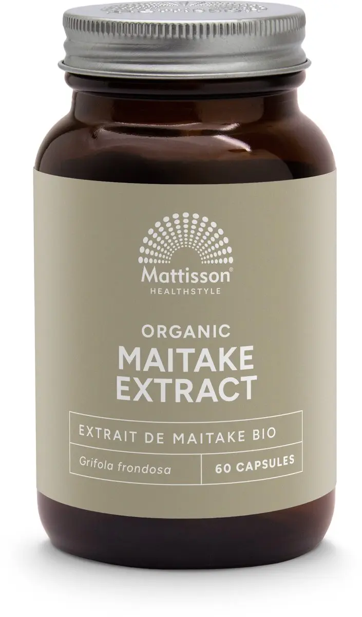 Mattisson Biologische Maitake 400mg Capsules - 60 Stuks