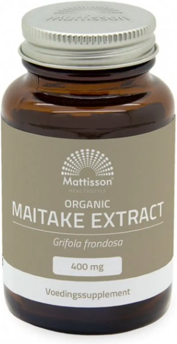 Mattisson Biologische Maitake 400mg Capsules - 60 Stuks