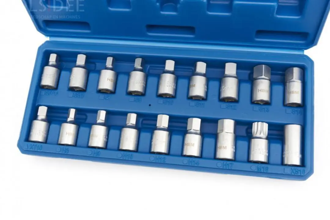 HBM 18-delige Carterplugset 3/8"