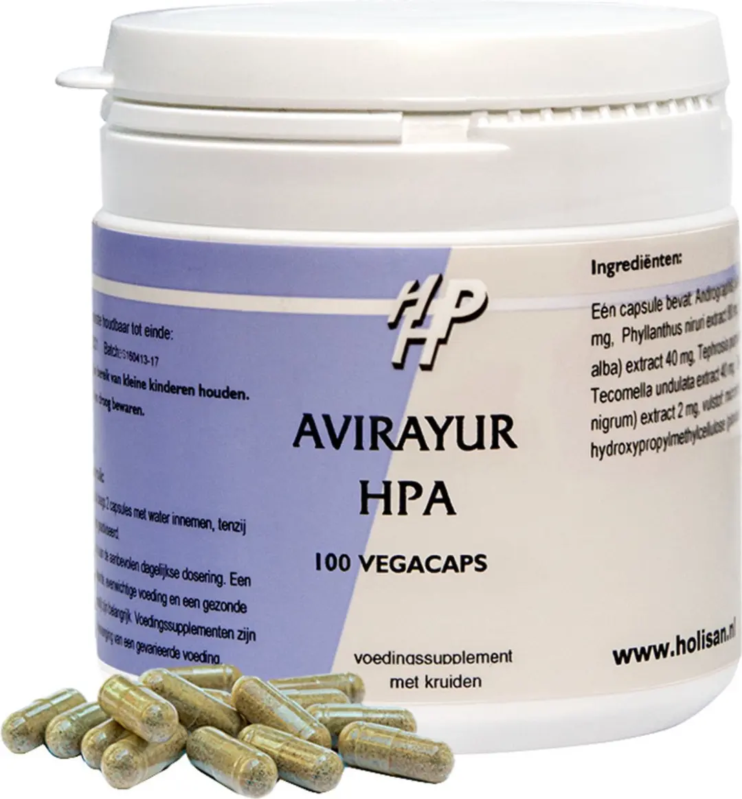 Holisan Avirayur HPA 100 Capsules