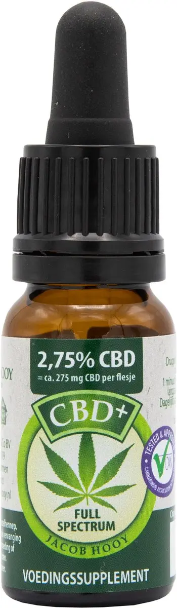 Jacob Hooy CBD+ Olie 10ml